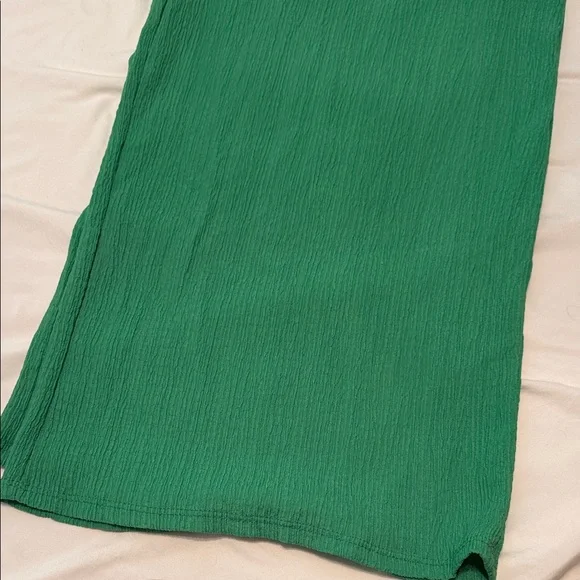 Green Drawstring Pants - Picture 2 of 2